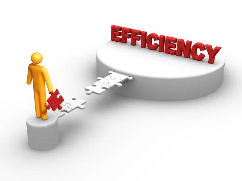 Efficiency Stock-Illustration