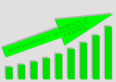 Efficiency Stock Illustration