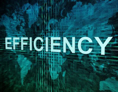 Efficiency Stock Illustration