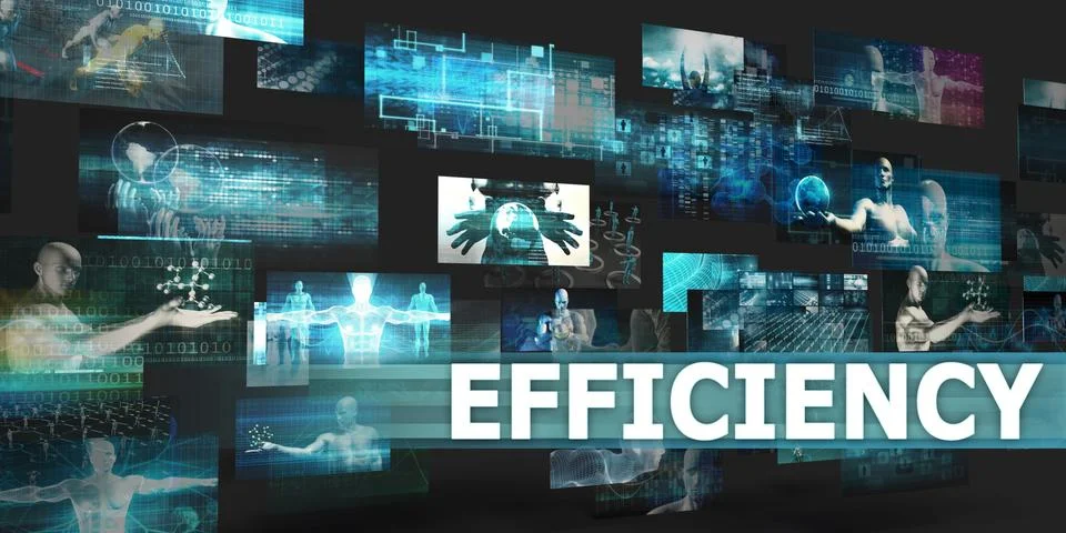 Efficiency Stock Illustration