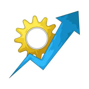 Efficiency illustration Stock Illustration