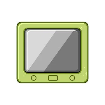 Efficiency shower timer cartoon vector illustration Illustrazione stock