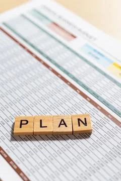 Efficient business planning analyzing office strategies for professional Stock Photos