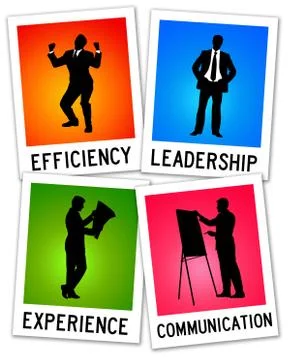 Efficient communication Stock Illustration