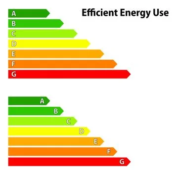 Efficient energy use Stock Illustration