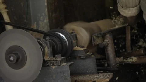 Efficient Machinery in Action - CNC Tooling in Industrial Manufacturing Stock Footage 314472433