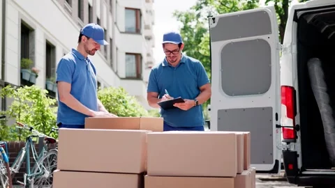 Efficient Mover Professional Service For Delivering Stock Footage 313758018