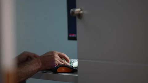 Efficient Performance and Focused Work in a Contemporary Modern Office Stock Footage 315473206