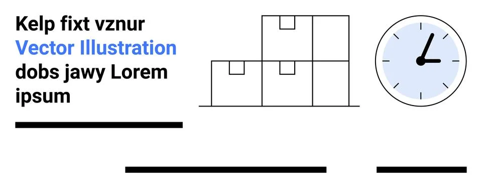 Efficient Warehouse Storage System with Stackable Boxes and Time Management イラスト素材