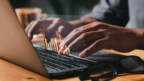 Efficient workflow and effective cash flow management Vídeo Stock 263934616