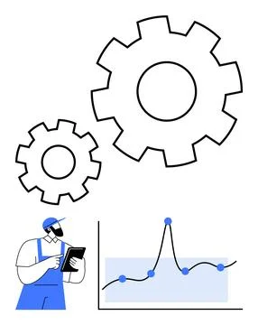 Efficient Workflow Management with Data Analysis and Mechanical Insights 库存插图