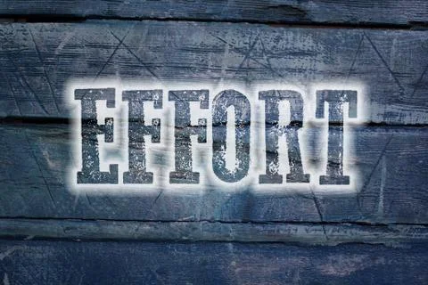 Effort concept Stock Illustration