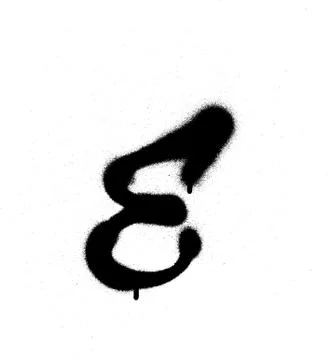 EFontGraffitiSprayed Stock Illustration