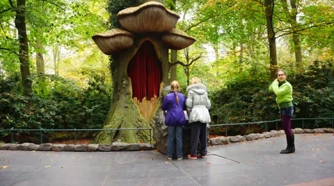 Efteling Trollking Video stock 61645180