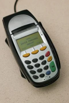 Eftpos machine Stock Photos