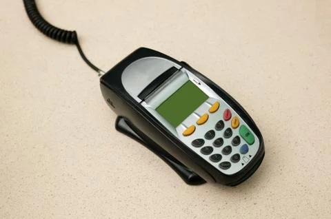Eftpos machine Stock Photos