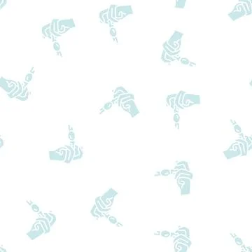 Egg add glyph seamless pattern Stock Illustration