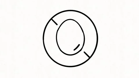 Egg Allergy Free Icon Doodle Animation Stock Footage 338000226