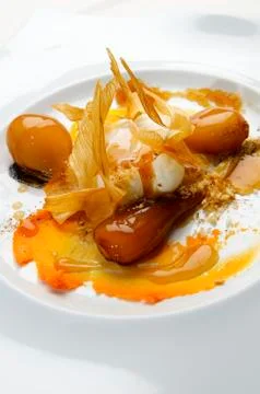 Egg and onions 스톡 사진