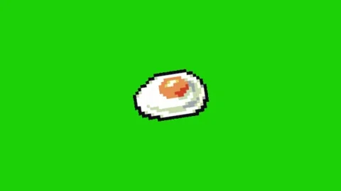 Egg animation on chroma key background 動画素材 332997362