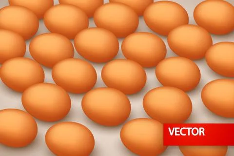 Egg back Stock Illustration