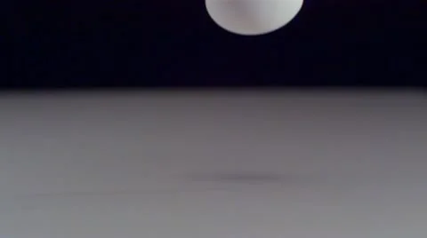 An egg being crushed Stock Footage 11282171