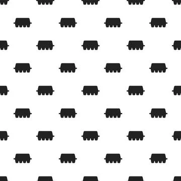 Egg box pattern seamless vector Illustrazione stock