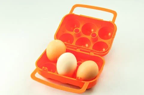 Egg box Stock Photos