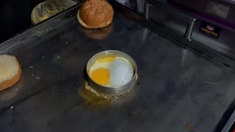 Egg for Burger 動画素材 237157330