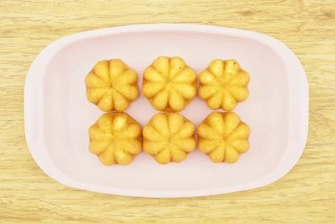 Egg cake Stock Photos