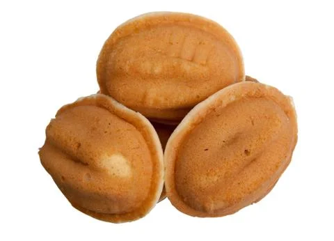 Egg cakes Foto stock