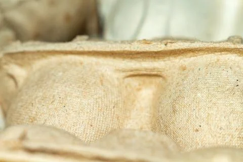 Egg carton packaging material texture background for commercial use 写真素材