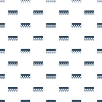 Egg cartons simple pattern seamless background eggs Illustrazione stock