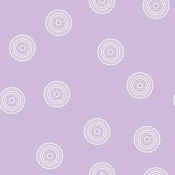 Egg cell line seamless pattern Stock Illustration