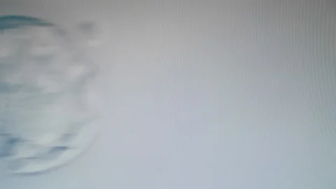 Egg cells being moved under a microscope Stock Footage 119253014