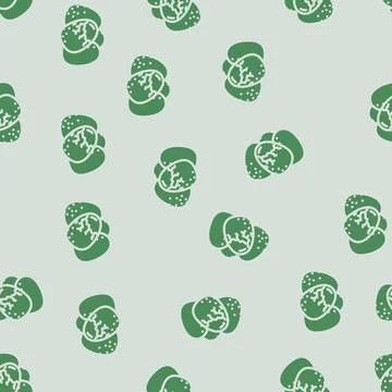 Egg chicken shell glyph vector seamless pattern Stock Illustration