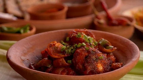 Egg chilli curry 動画素材 111411494