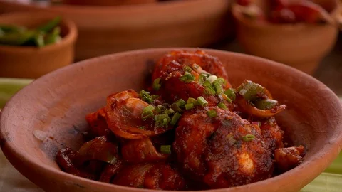 Egg chilli curry 動画素材 111411701