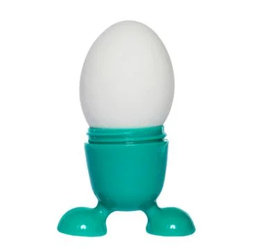 Egg with clipping path Stock Photos