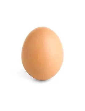 Egg With Clipping Path Foto stock
