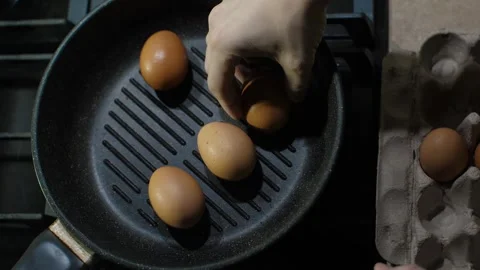 Egg Cooking Guide Stock Footage 315916693
