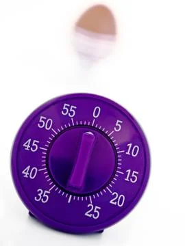 Egg cooking timer Stock-Fotos