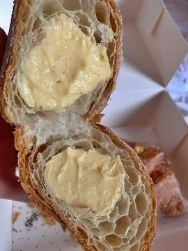 Egg cream Stock Photos