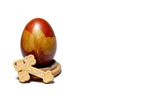 Egg with cross Stock Photos