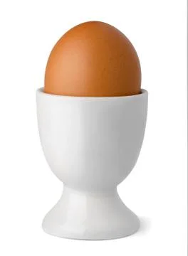 Egg in cup Stock Photos