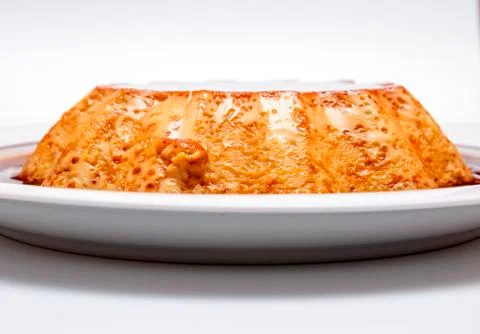 Egg custard Foto stock