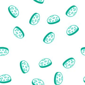 Egg dinosaur isometric icon seamless pattern sign Stock Illustration