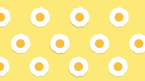 Egg Dot Pattern Stock Footage 335631402