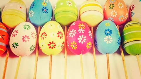 Egg, easter, decor, holiday, decoration, close up Foto stock