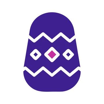 Egg Element solid blue pink easter illustration 스톡 일러스트